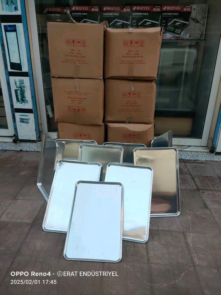börek tavası fırıncı tavası 40 60 tava Boyoz poğaça tavası - 16