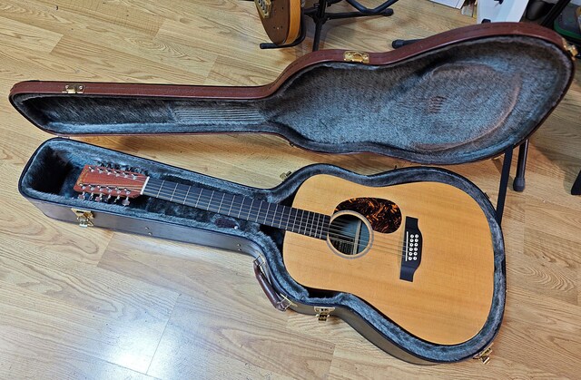 Martin D12X1AE 12-Telli Elektrik Akustik + Epiphone Hardcase