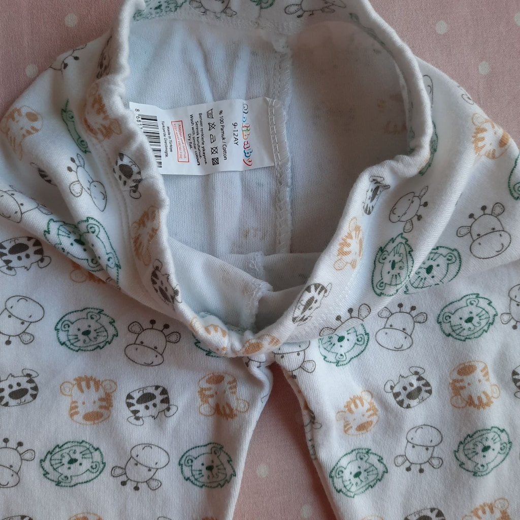 9 - 12 aylık bebek pijama alt - 4