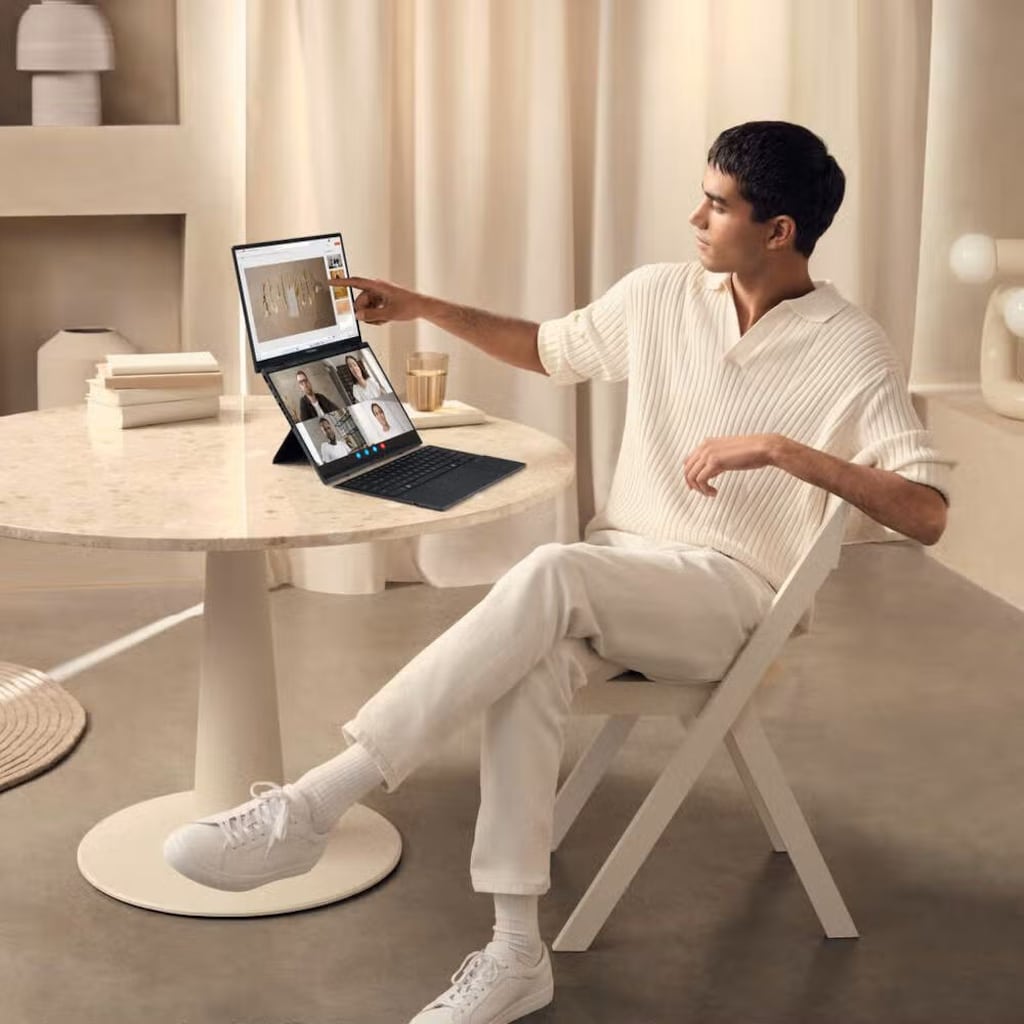 SIFIR-ASUS ZENBOOK DUO UX8406CA-PZ218W (2x14 3K OLED 2880x1800) - 2