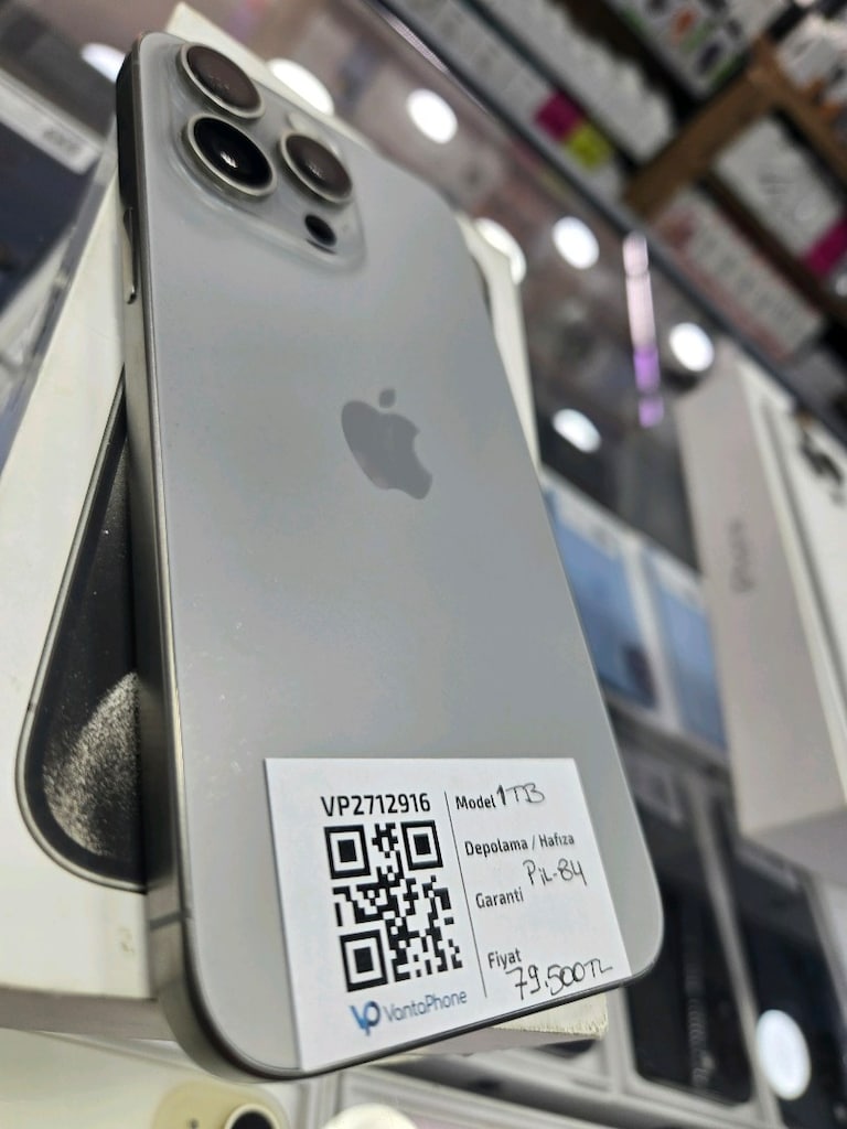 iPhone 15 Pro Max 1 tb temiz takasa açık kutu fatura mevcut - 3