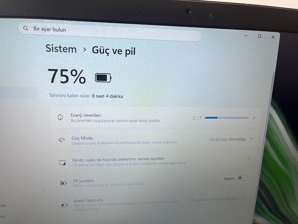 ACER ASPİRE KUTULU LAPTOP DİZÜSTÜ BİLGİSAYAR İ3 10.NESİL 256 SSD - 7