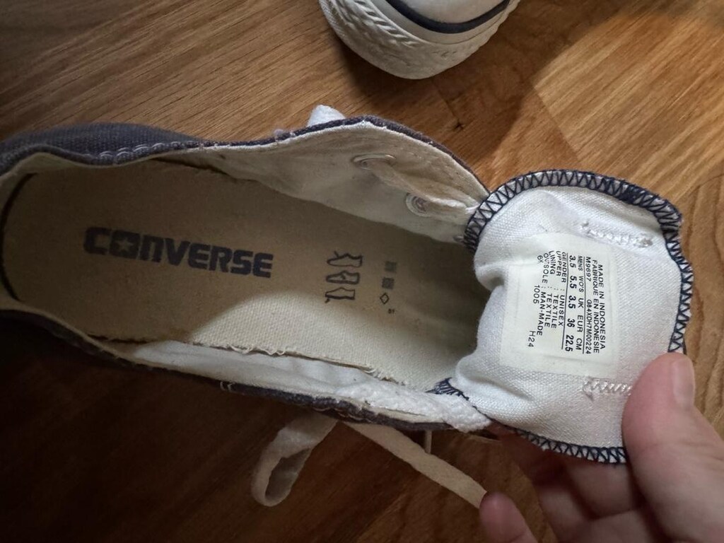 LACİVERT CONVERSE ORJİNAL - 2
