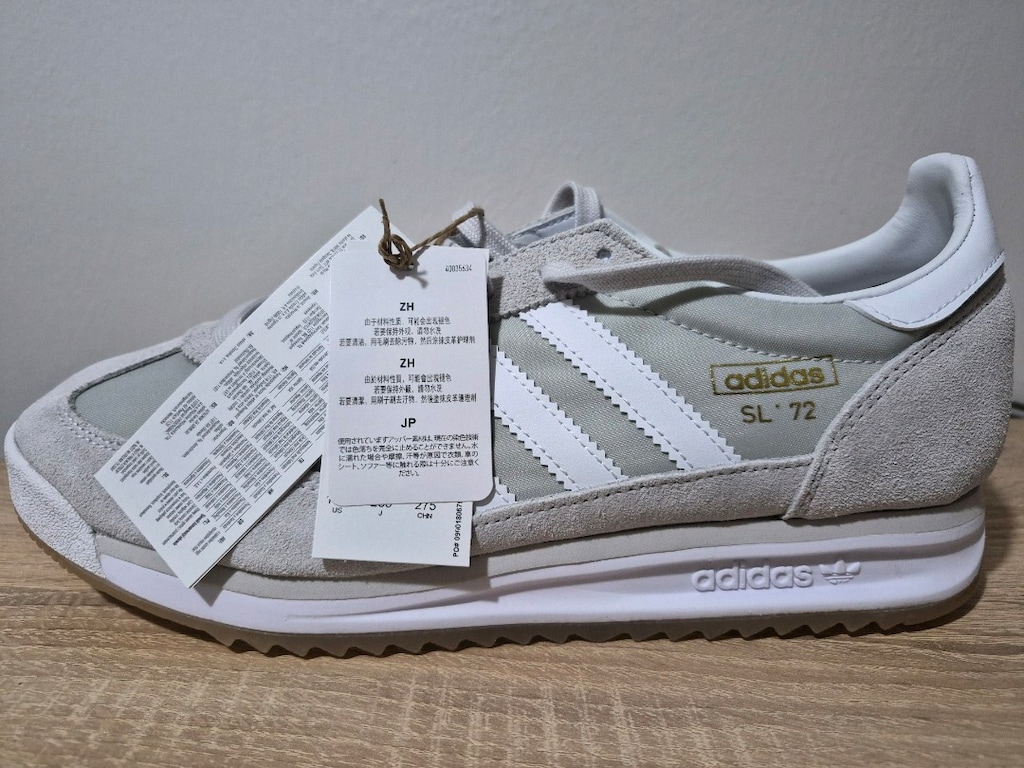 Adidas Orjinal SL 72 RS – Gri / Beyaz – 44 ⅔ Numara