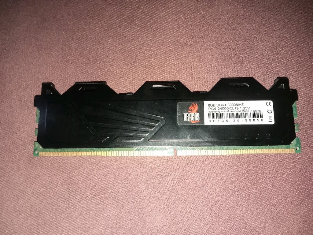 Dragos 16GB (2 adet 8GB) DDR4 3000MHz CL19 Masaüstü RAM - 2