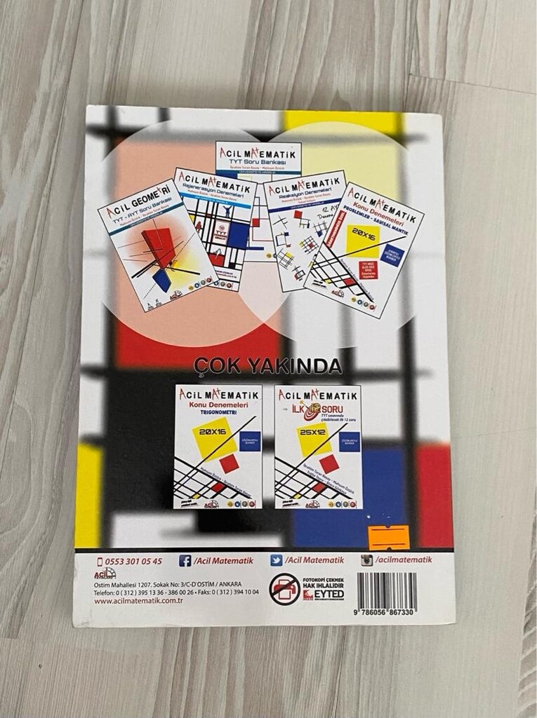 Acil Matematik AYT Soru Bankası - 2