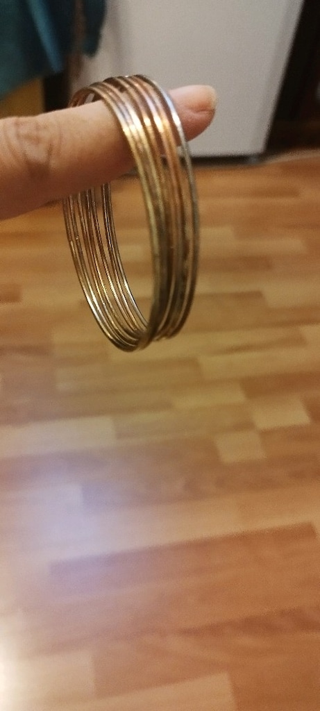 7 adet metal bilezik - 5
