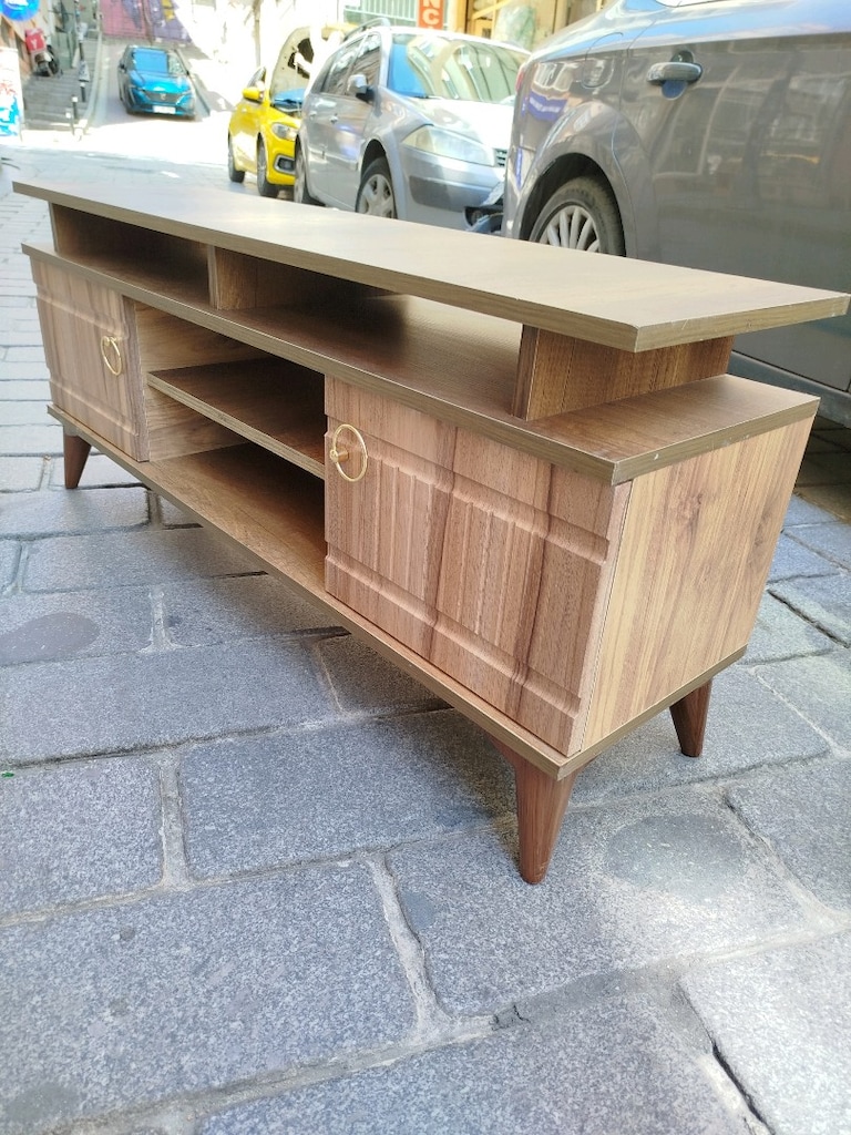 ahşap model tv ünitesi - 5