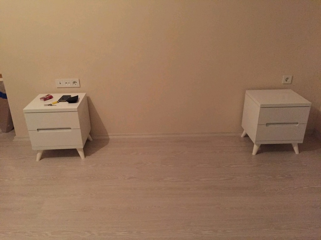 Özel yapım, aynalı, 2 sürgülü elbise dolabı - 7