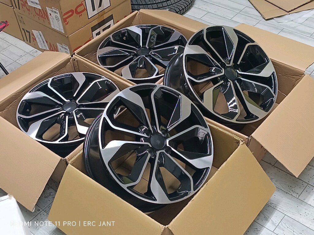 17 - 4x100 RENAULT İCON SIFIR JANT TAKIMI - 5