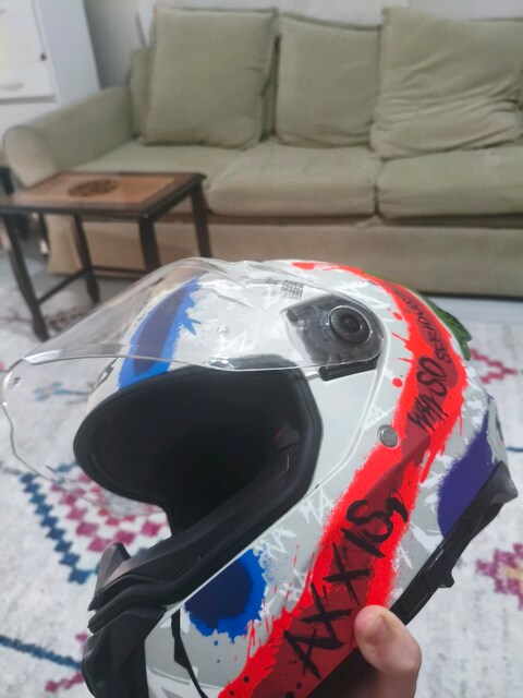 Axxis Hawk SV Sıck Joke A2 Mat Gri