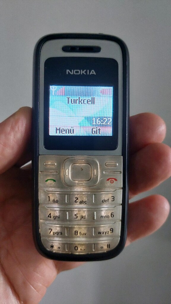 NOKİA 1208 RENKLİ EKRANLI TELEFON - 7