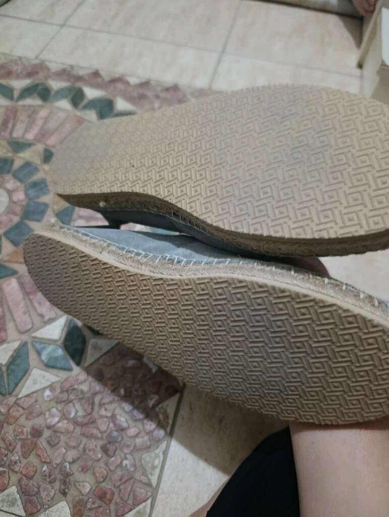 Fabrica marka süet nubuk gri espadril erkek ayakkabı - 3