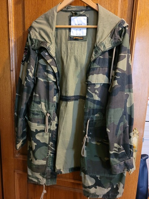 Pull&bear kamuflaj ceket
