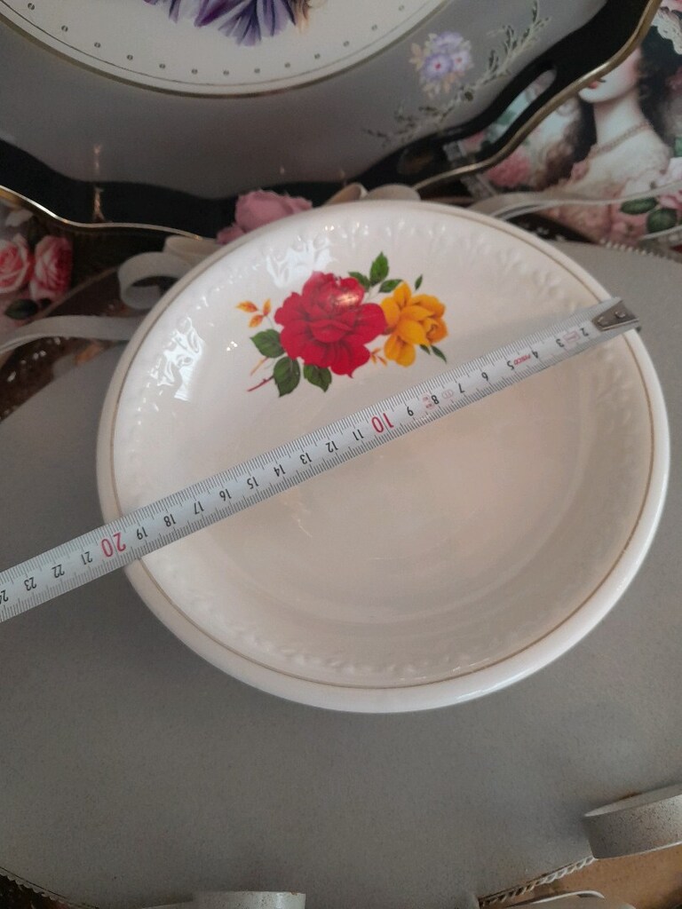 porselen çukur servis tabakları - 7
