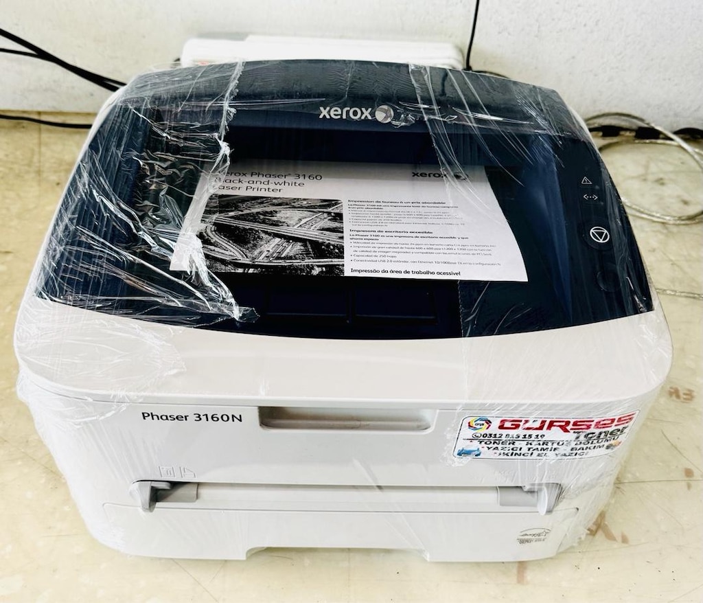 Yazıcı XEROX 3140 Mono siyah beyaz EKONOMİK Lazer - 5