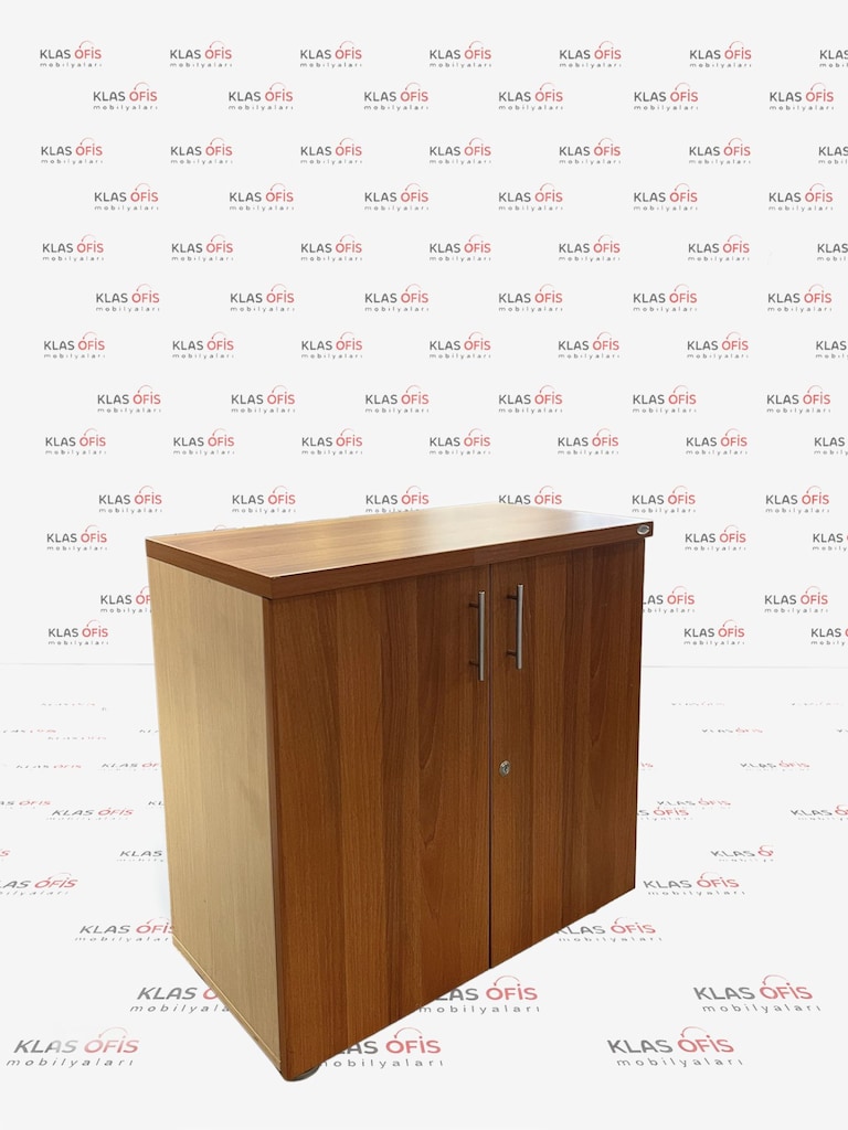 KLAS OFİS ÜSKÜDAR 80x40x85 CEVİZ MEŞE DOSYA DOLABI - 2