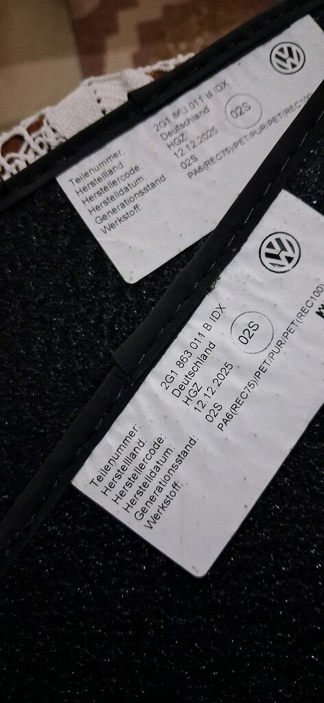 Vw taigo fabrika çıkışı paspas - 2