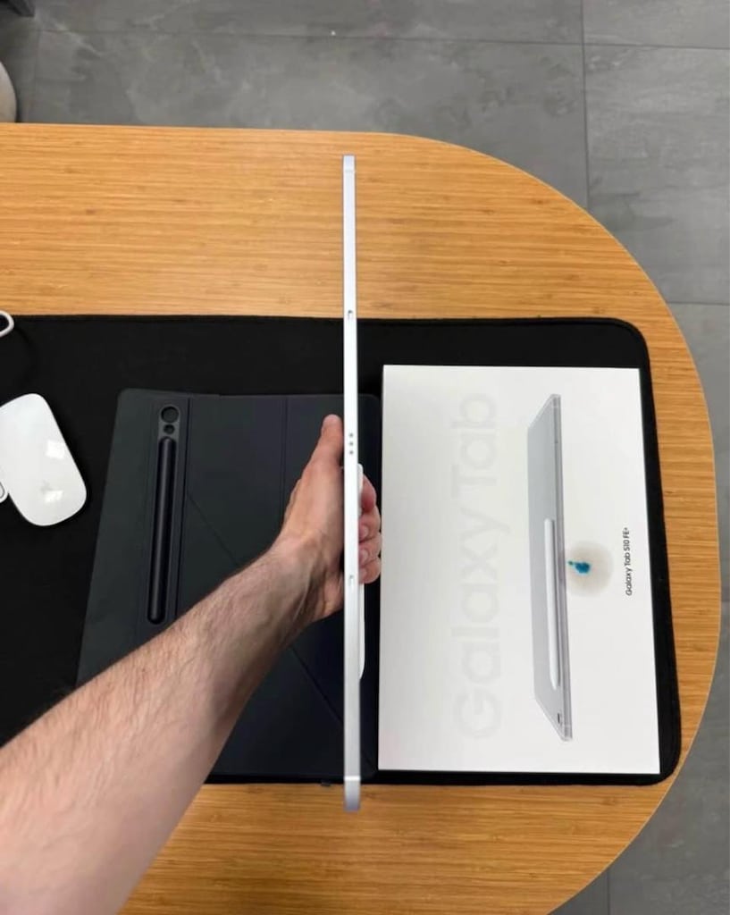 Samsung Galaxy Tab S10 FE+ 256 Gb Gümüş 1 Günlük - 4