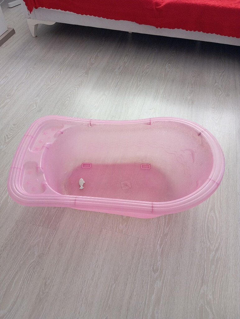 Pembe Bebek Banyo Küveti - 2