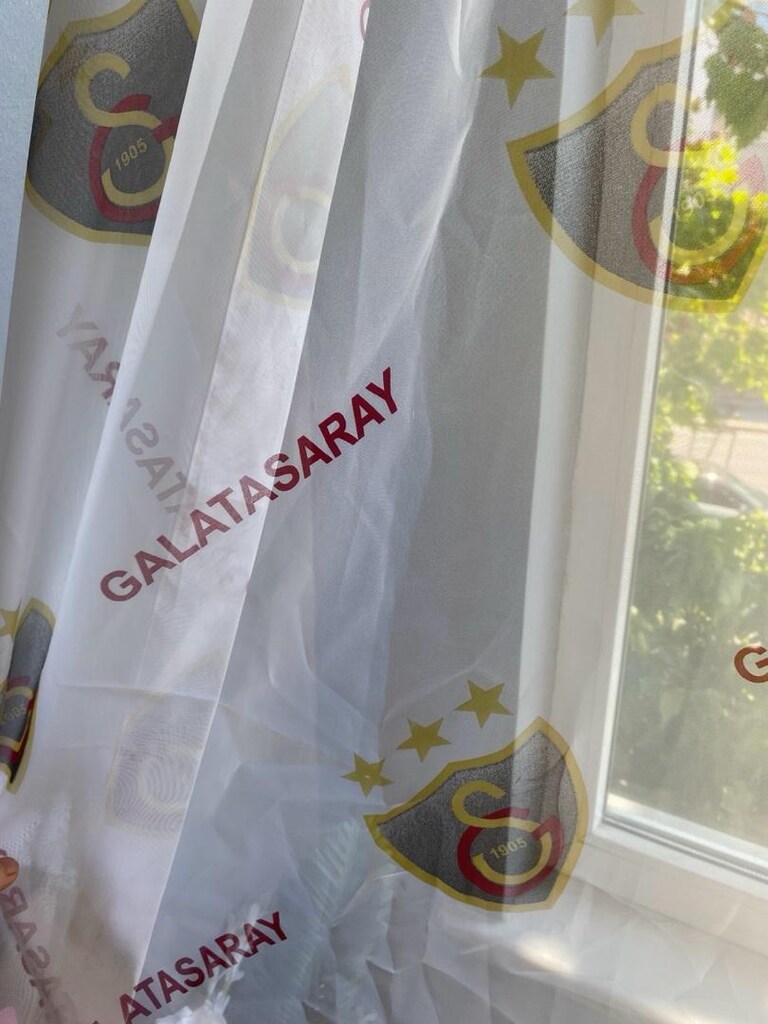 FANATİKLER İÇİN. GS ARMALI TÜL PERDE - 7