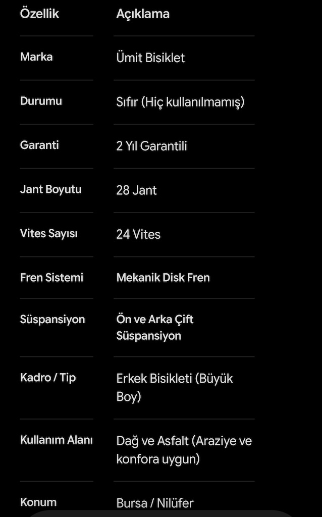 BİSİKLET