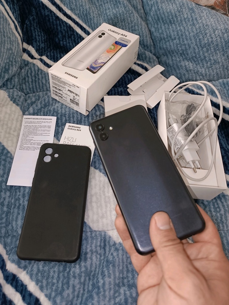 Samsung a04 128gb hafıza 4gb ram yurtiçi cihazı tr ciftsimli - 7
