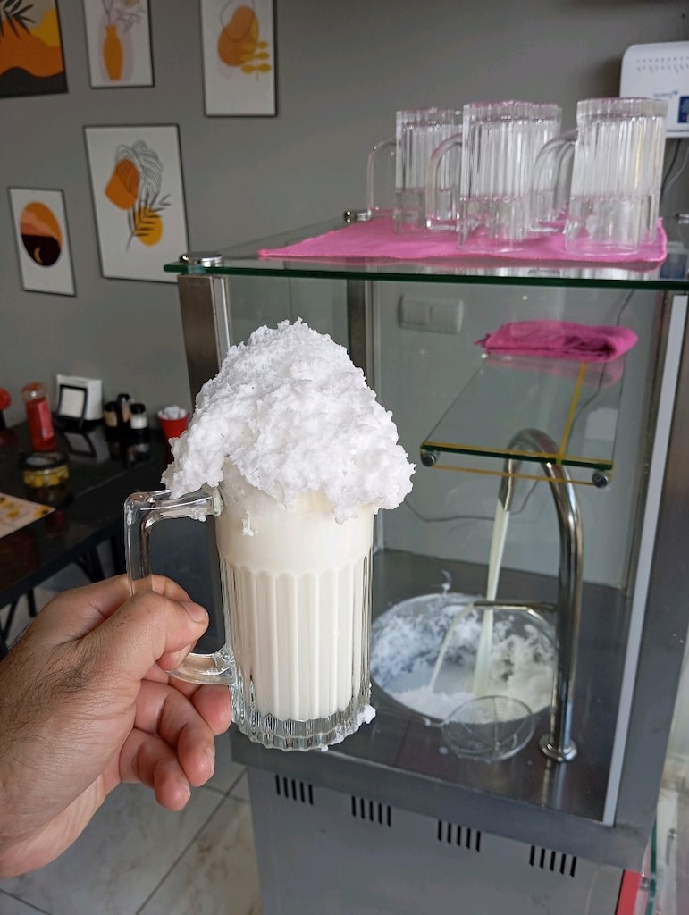 köpüklü ayran makinasi