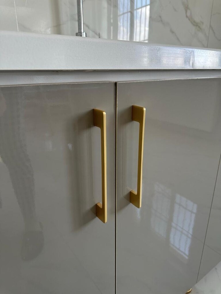 son fiyat yeni mdf mutfak dolabı üst kısmıda aynı renk - 5