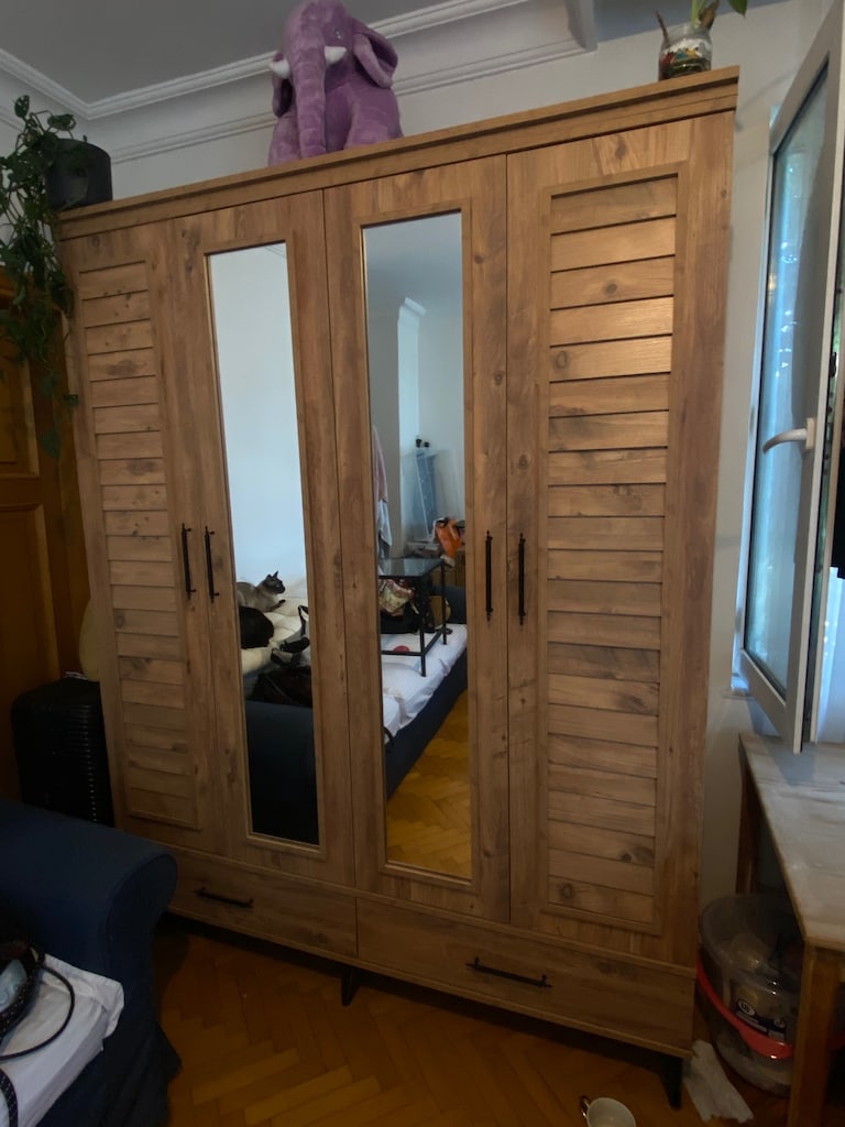 Ikea Koltuk Yatak ve 4 Kapaklı Dolap - 7