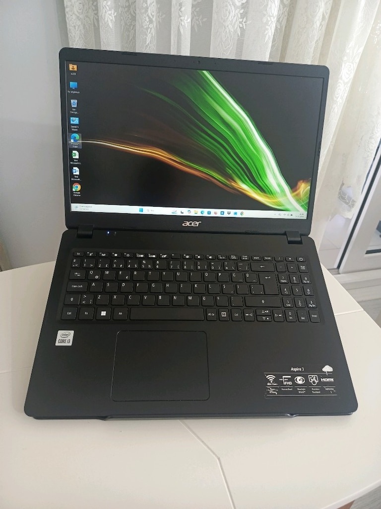 Acer 10.nesil i3 işlemcili 8 GB DDR4 Ram Full HD 256 M2 SSD sıfır gibi - 17