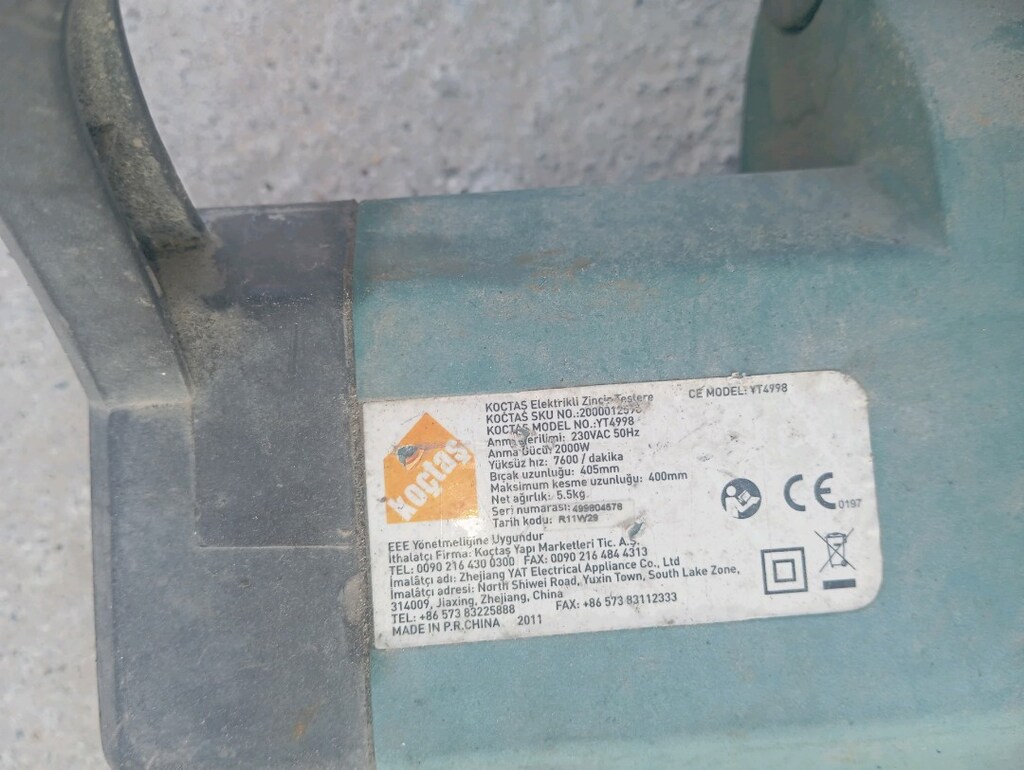 elektrikli odun kesme makinesi - 4