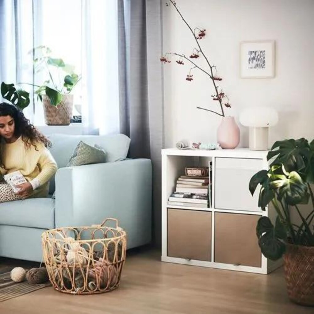 ikea KALLAX beyaz Kitaplık - 3
