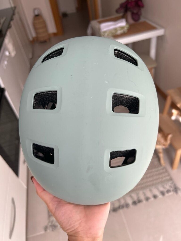 Decathlon Mint Yeşili Kask - 6
