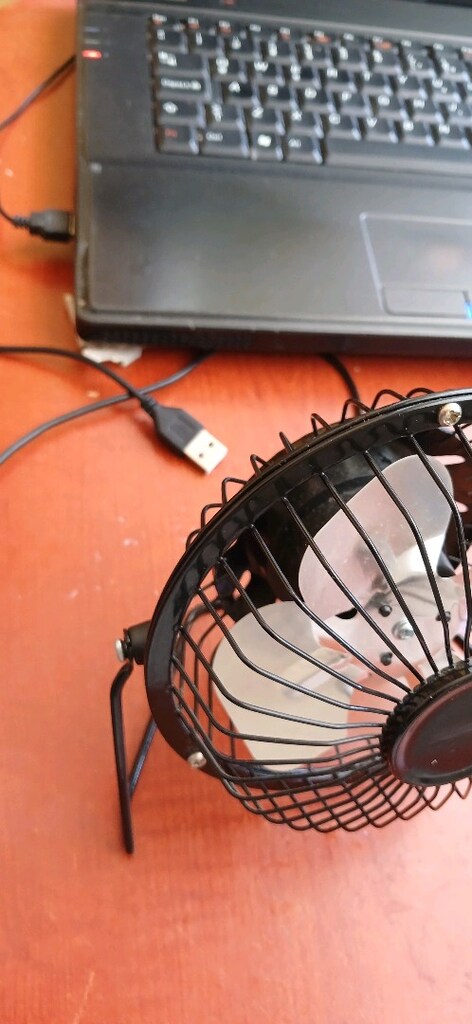 USB masaüstü mini vantilötör - 4