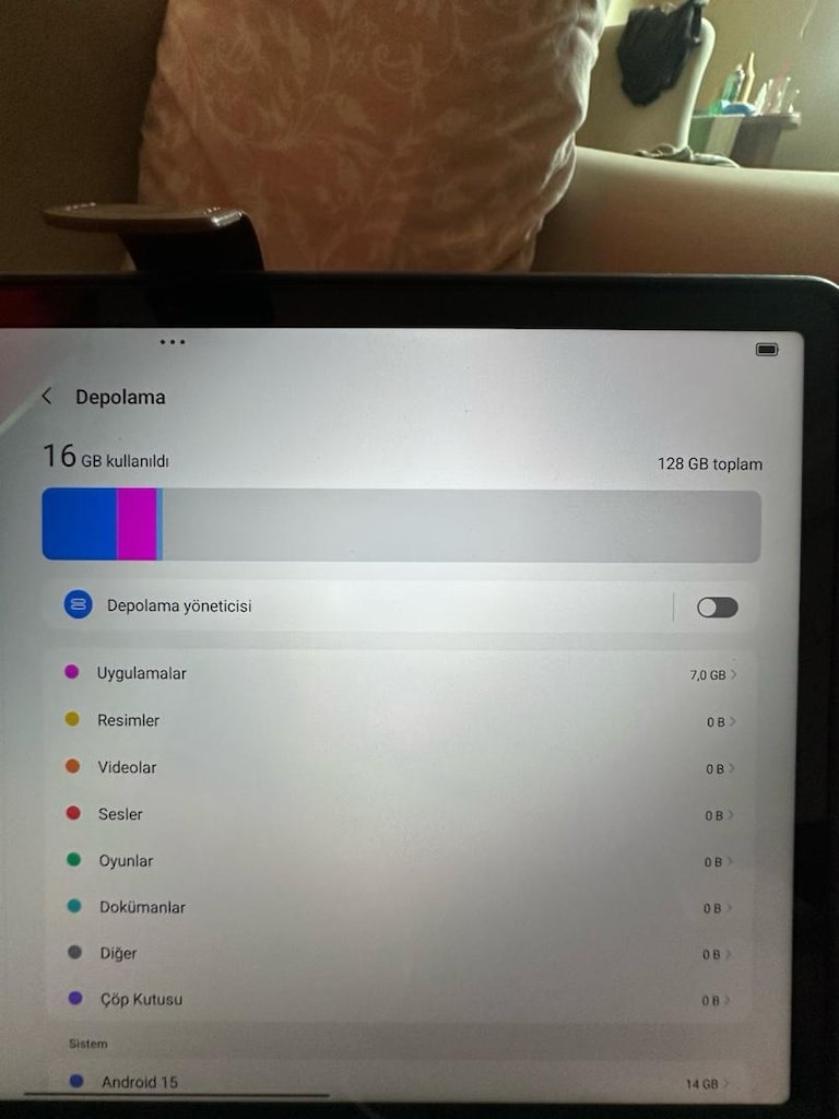 LENOVO TAB P12 dev ekran 12.7 inç - 2
