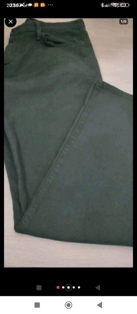 erkek pantolonu 36 32 beden mevcut orjinal - 3