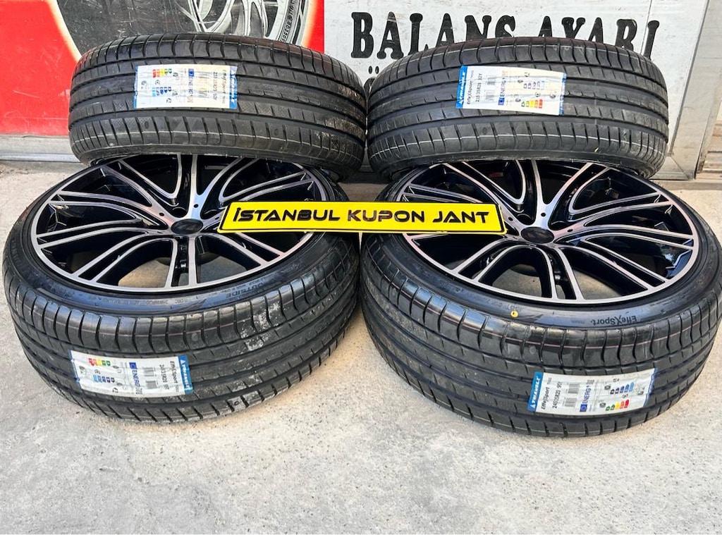 20 İNÇ SIFIR !! JANT LASTİK TAKIMI 5x112 BMW G20 G22 G30 MERCEDES S - 6