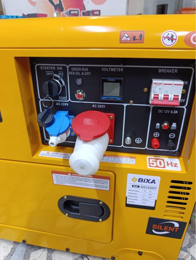 dizel 380 çıkışlı jeneratör marslı - 3