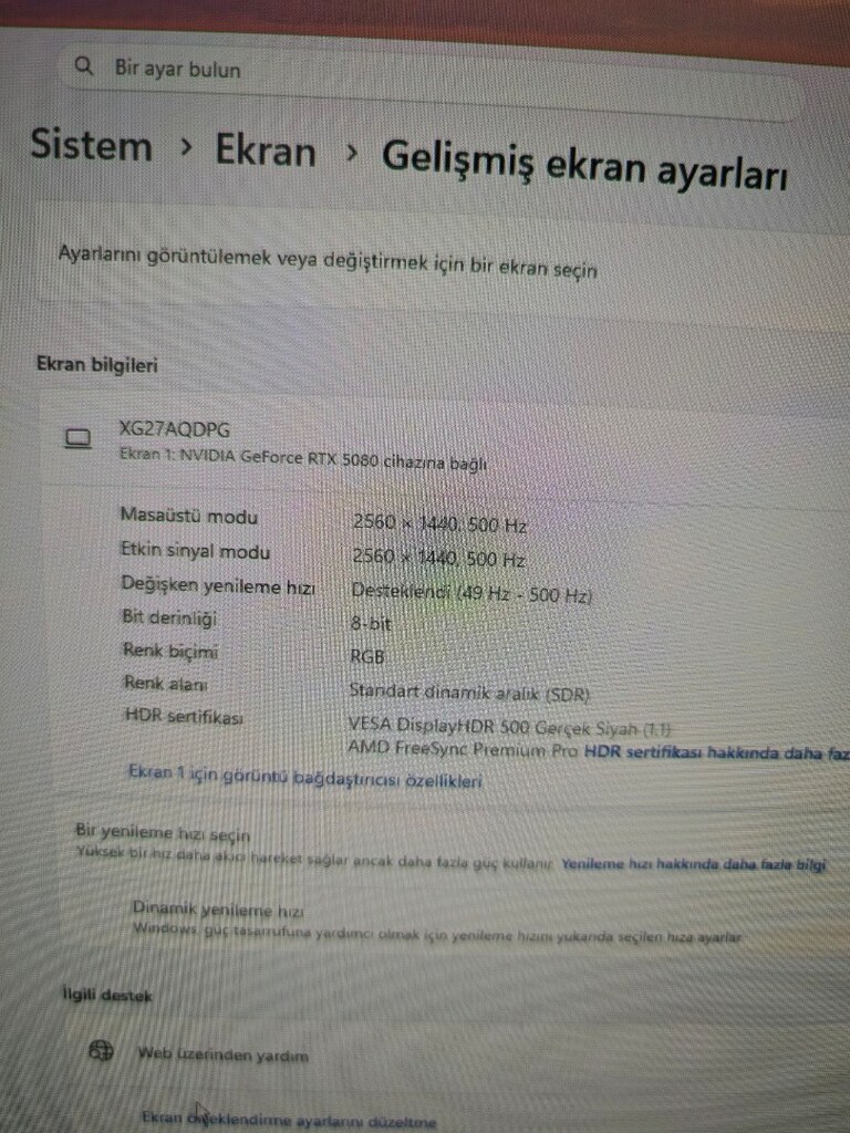 ortalama 6 aylık rtx 5080 li ryzen 7 9800x3d li oyun canavarı gaming - 6