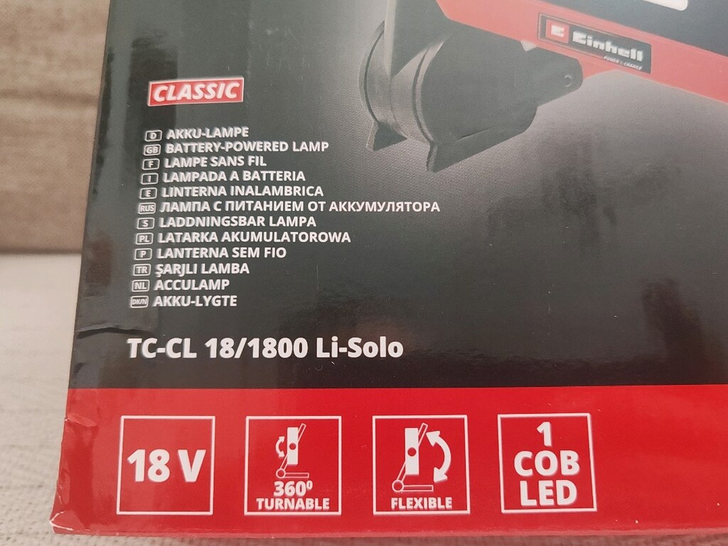 Einhell 18 Volt Şarjlı Işışdak - 8