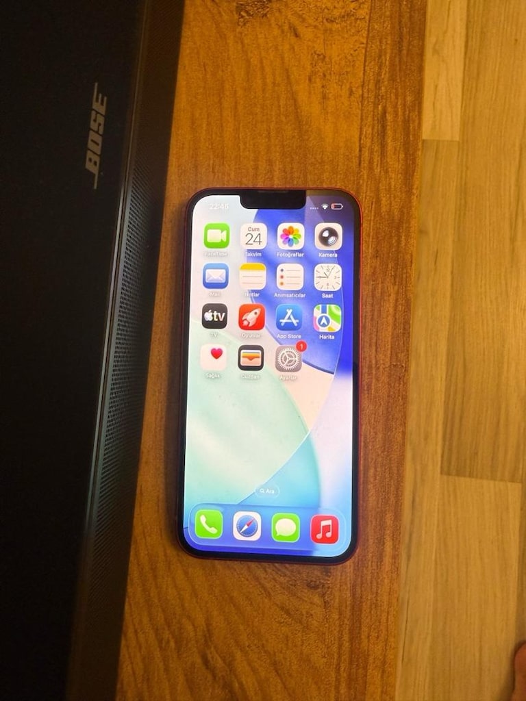 İPHONE 13 KIRMIZI 256 GB YURTİÇİ PİL 91 HATASIZA YAKIN FATURALI - 8