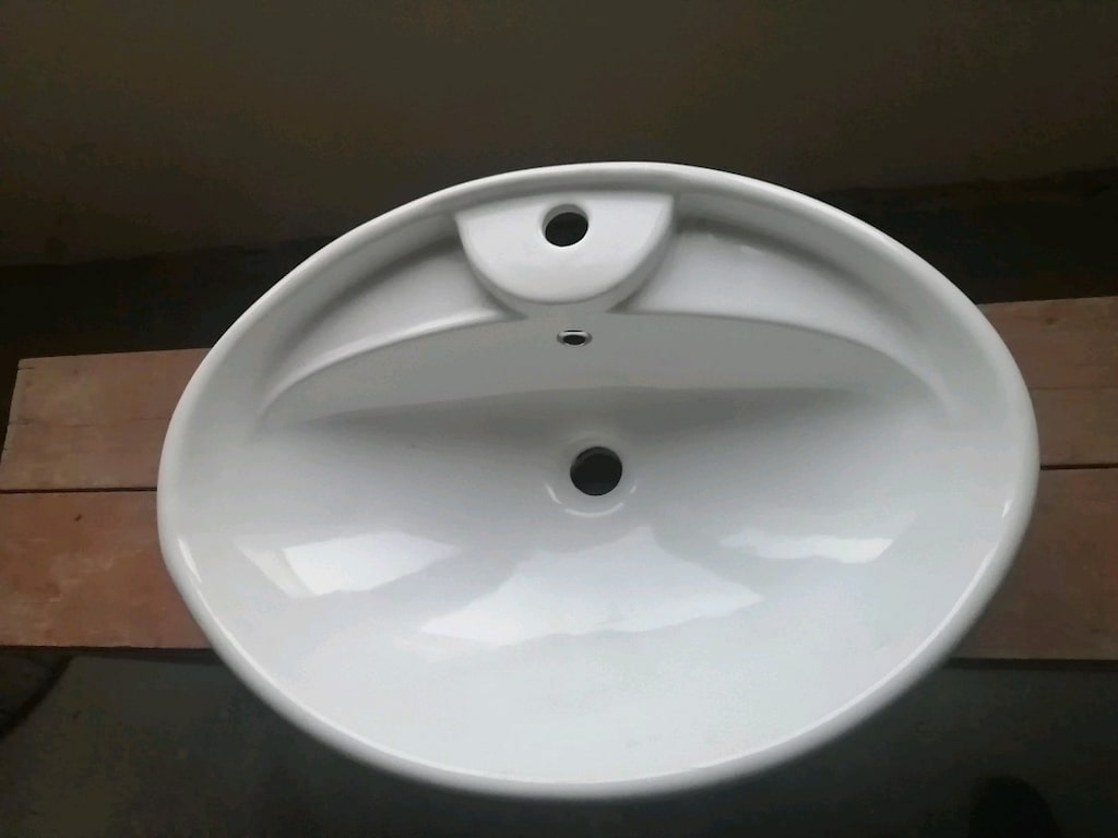 lavabo oval kesim sıfır ürün hiç kullanılmadı - 3