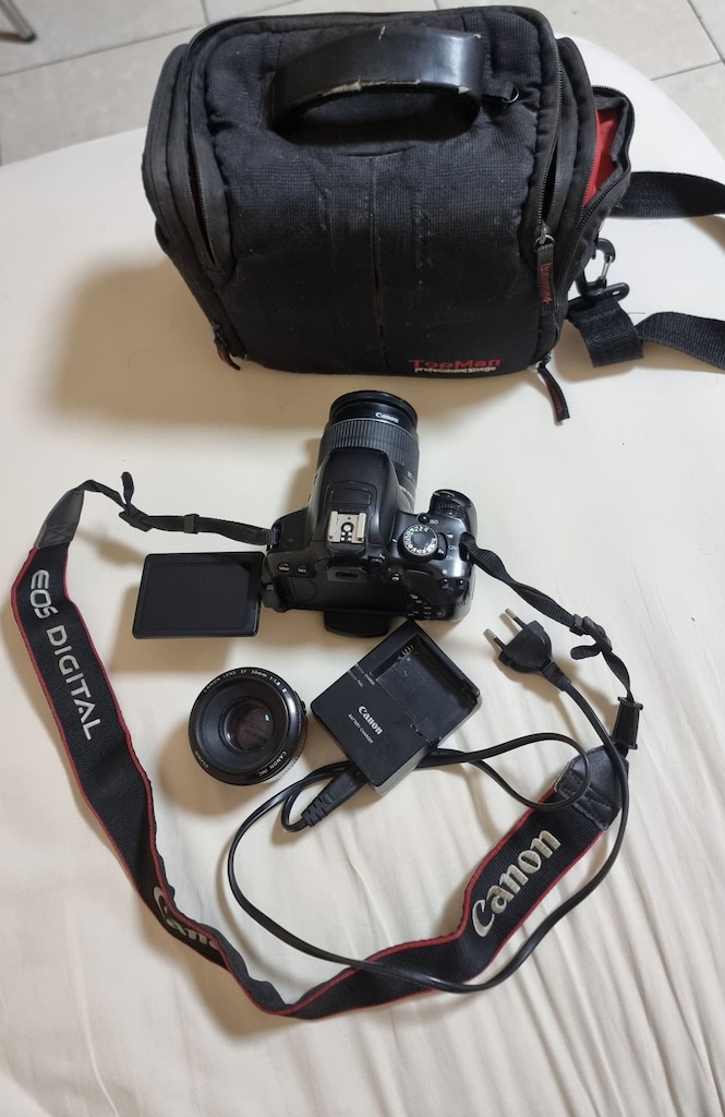 Canon EOS 650D + 18-55 + 50 mm