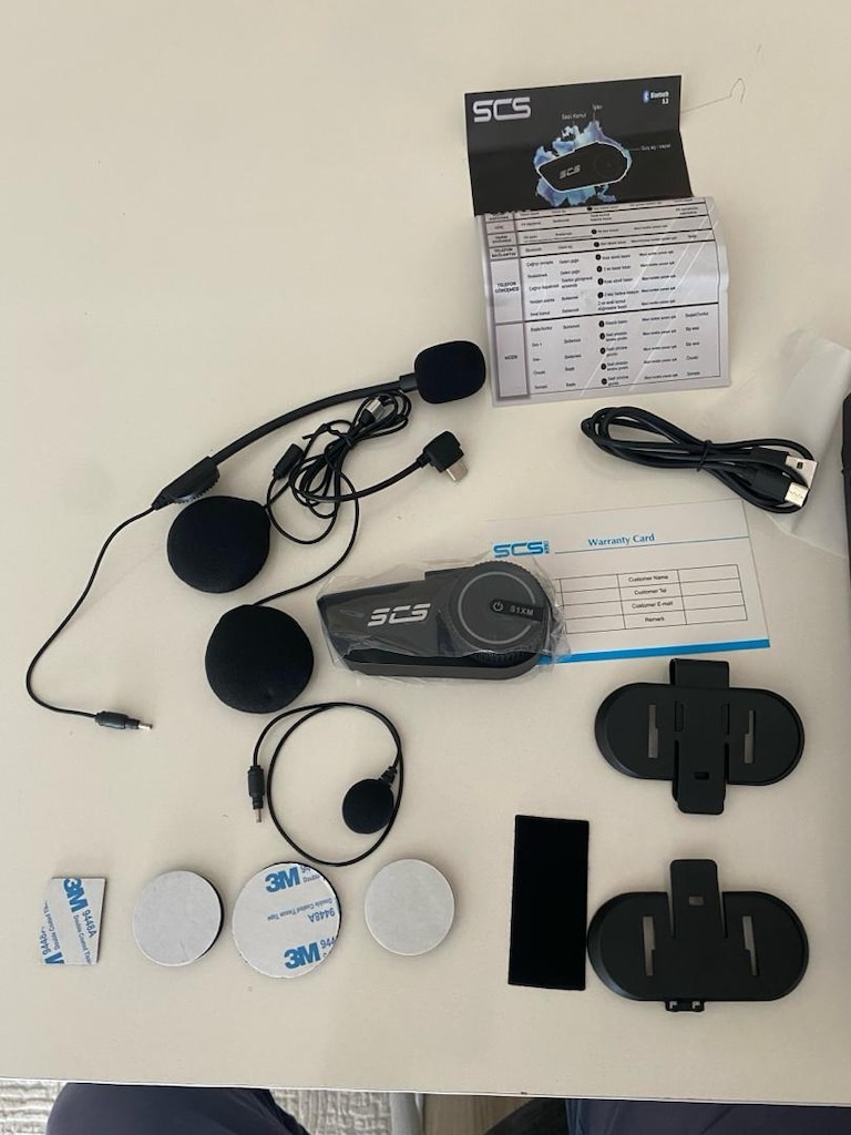 SCS S1XM, tüm moto.SCS S1XM MOTOSİKLET BLUETOOTH VE INTERCOM SETİ SIFI - 7