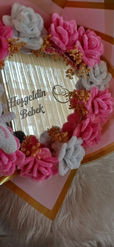 Bebek Hediyelik Yapay Çiçek Buketi - 5