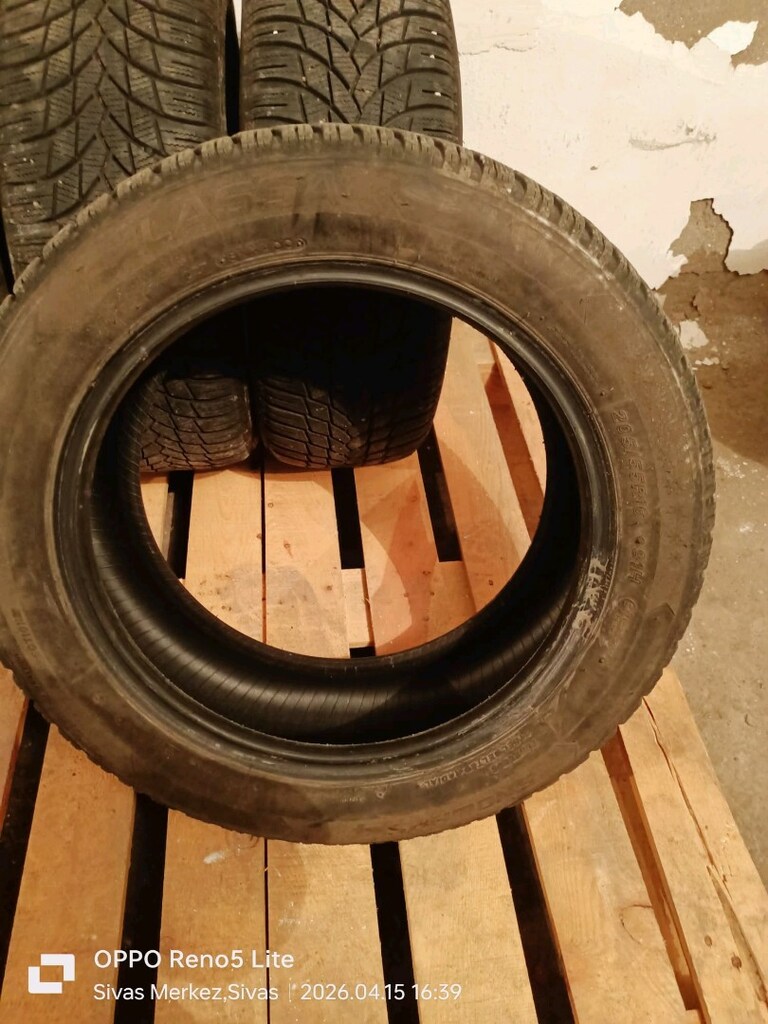 Lassa snoways 4 yeni gibi 205*55*16r - 2
