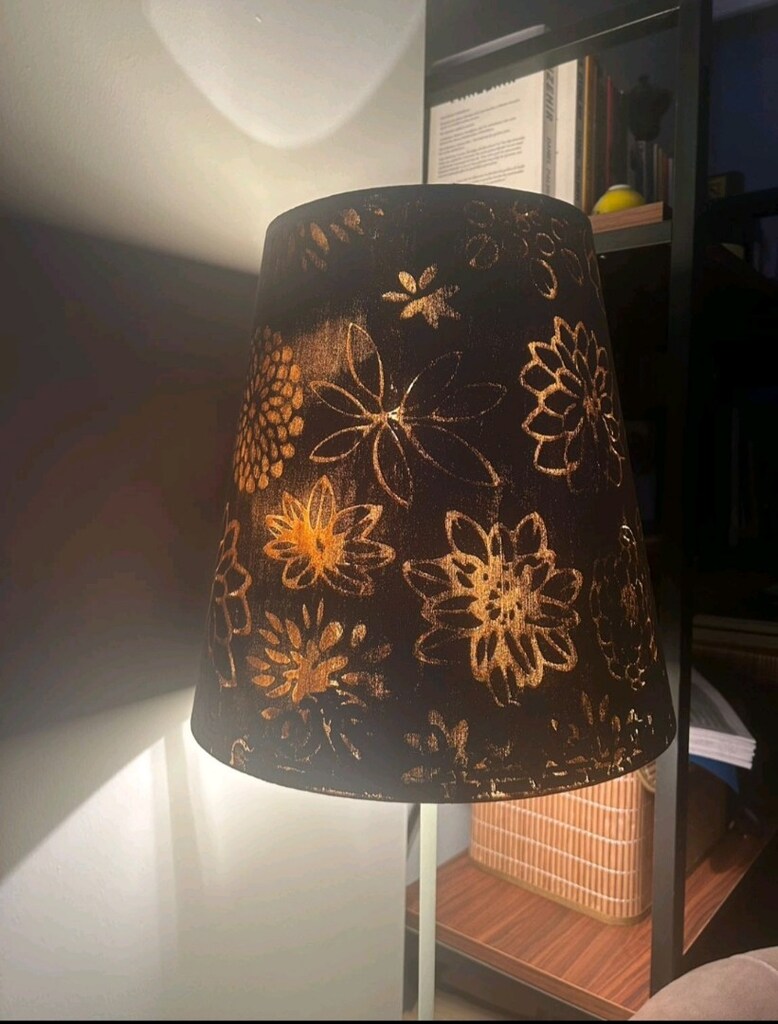 el boyama vintage Tasarım ayaklı abajur lambader - 3
