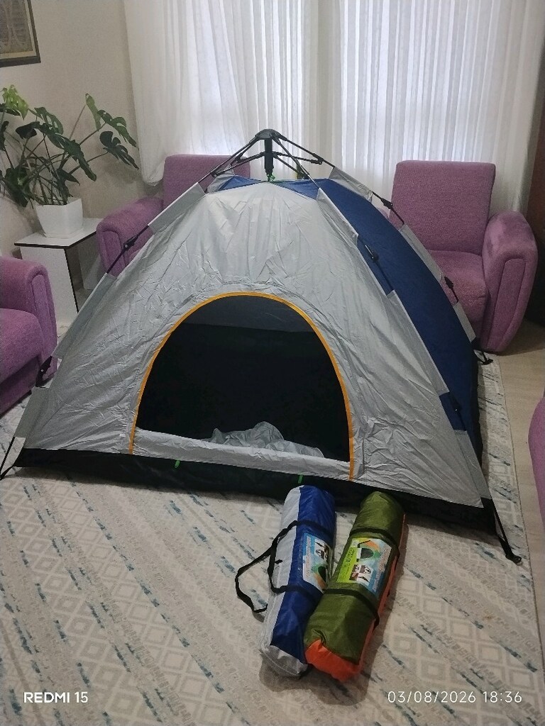 KAMP ÇADIRI 200*150*125 OTOMATİK KURULUM SIFIR ÜRÜN - 2