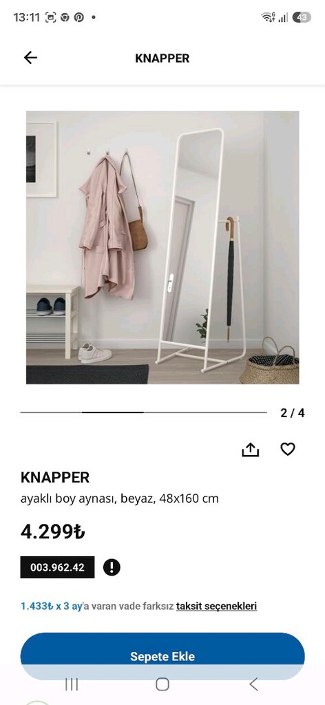 IKEA BOY AYNASI - 2